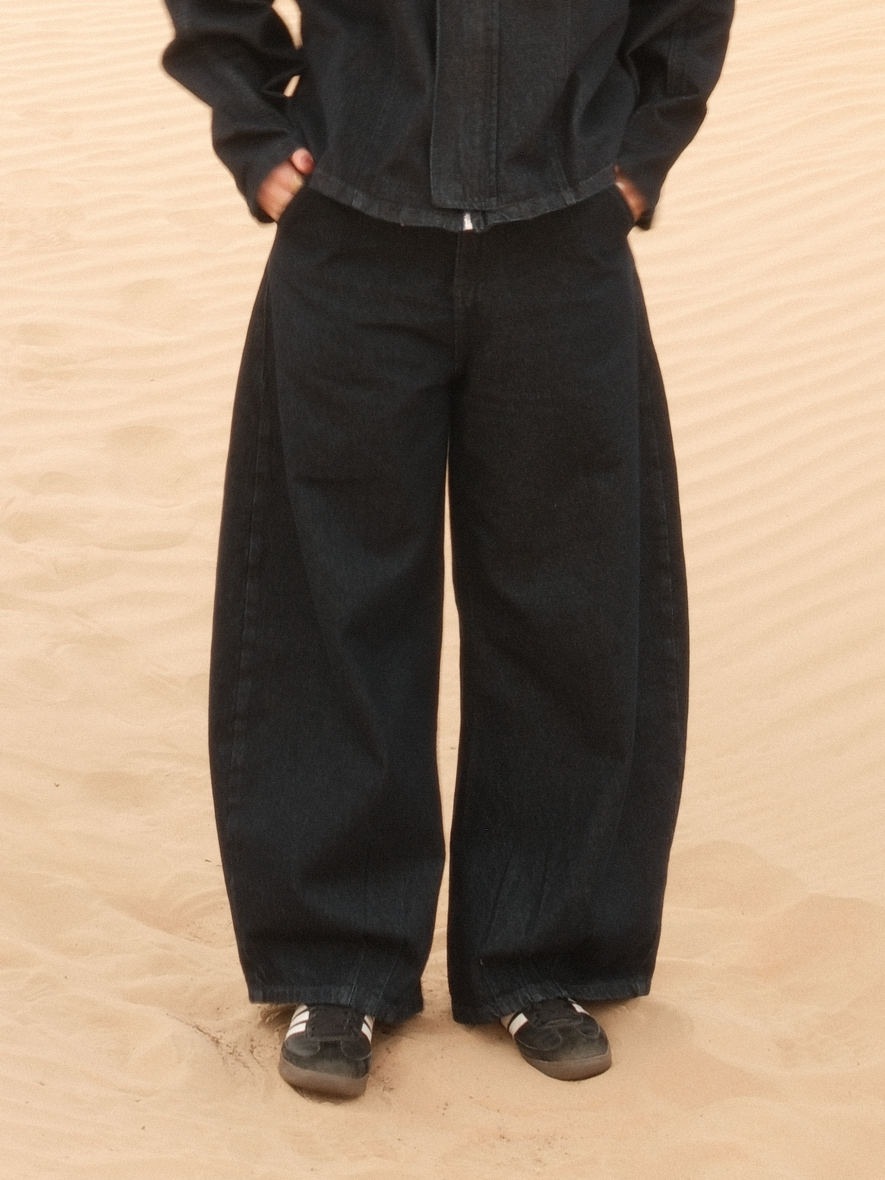 Women's Heritage Balloon Cut Raw Denim