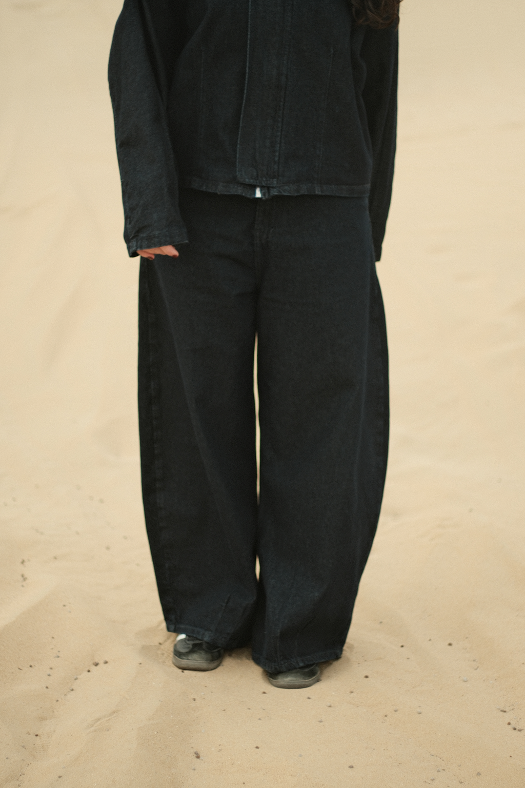 Heritage Balloon Cut Raw Denim | Women's Wide-Leg Jeans