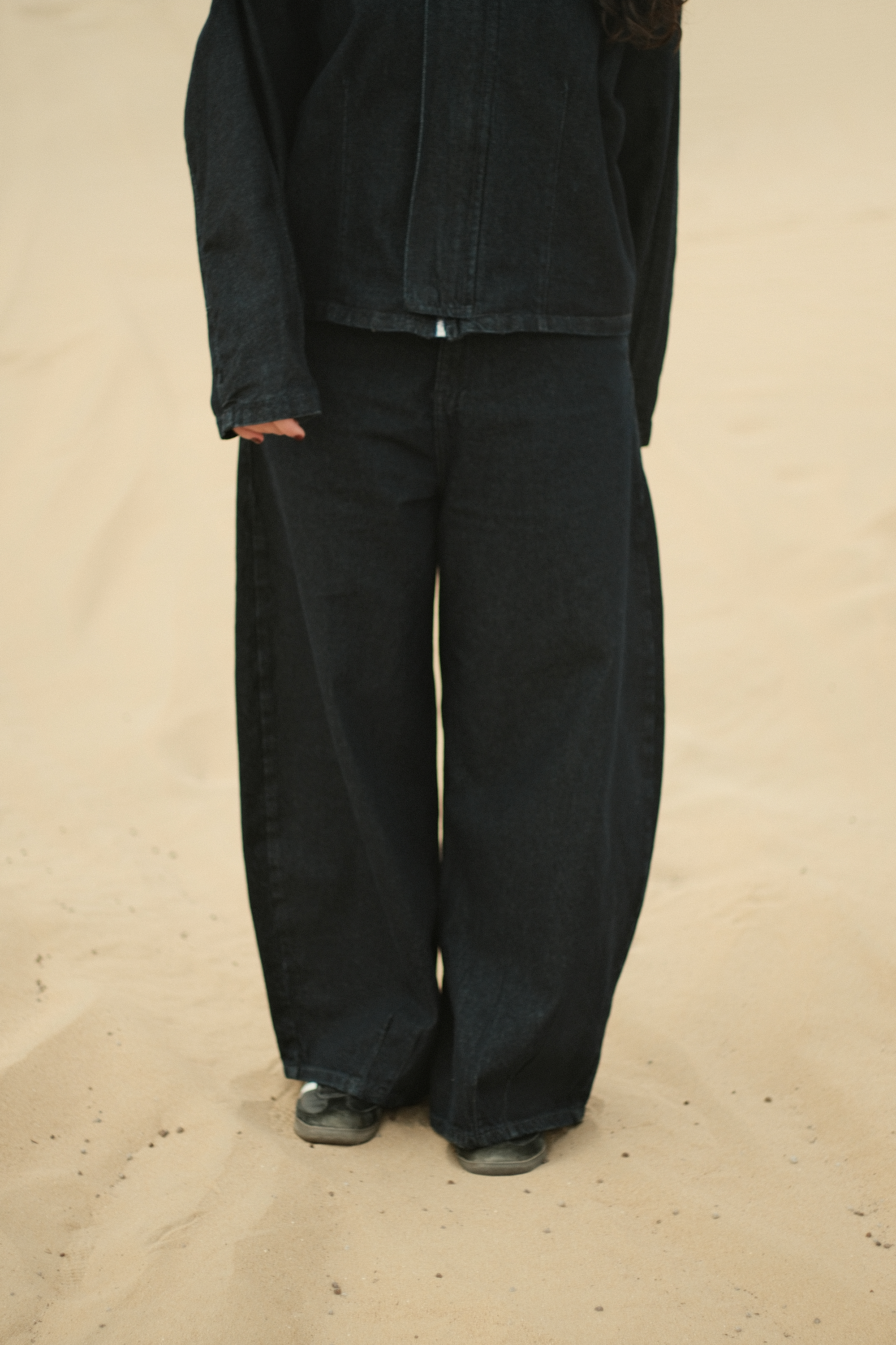 Heritage Balloon Cut Raw Denim | Women's Wide-Leg Jeans