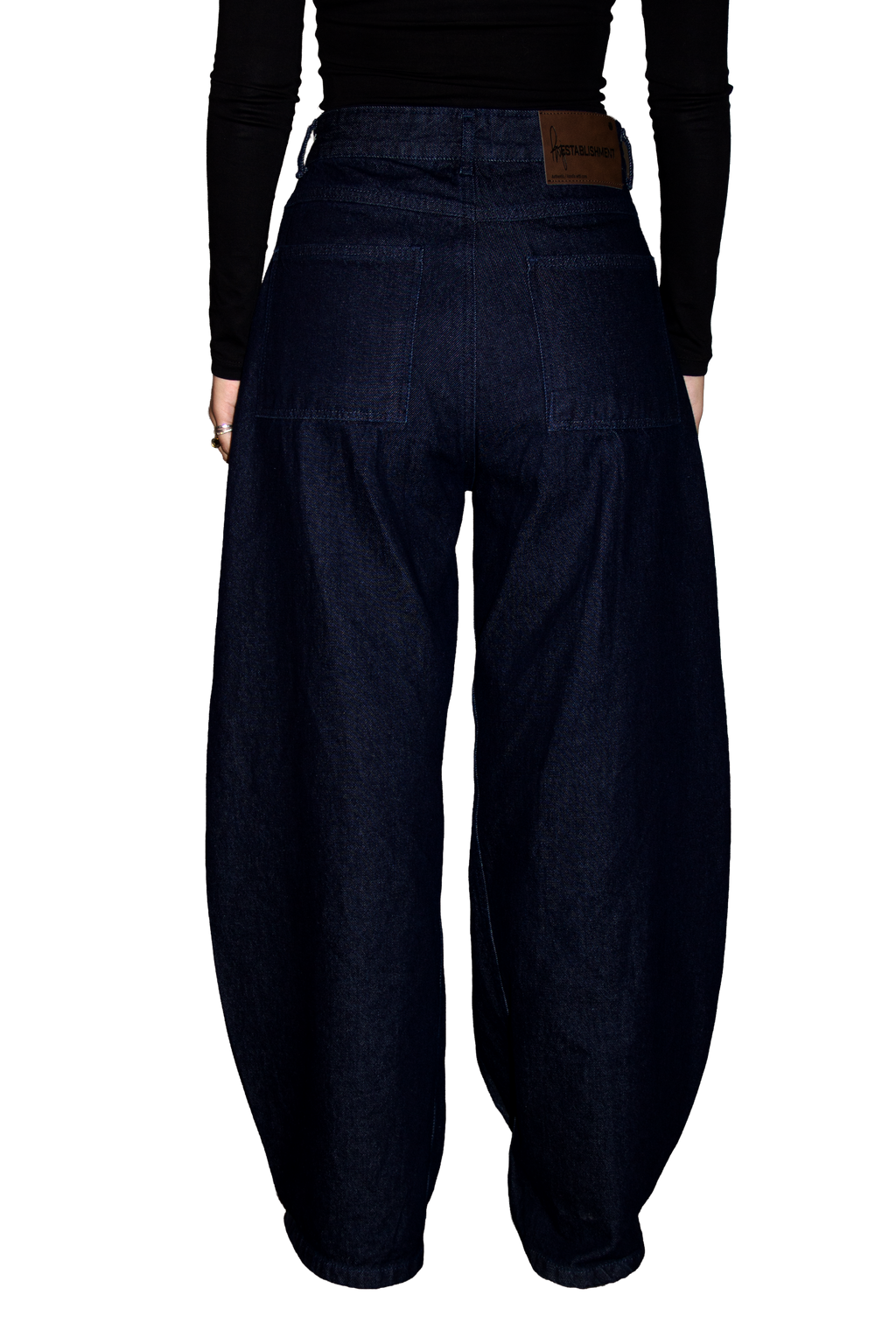 Heritage Balloon Cut Raw Denim | Women's Wide-Leg Jeans