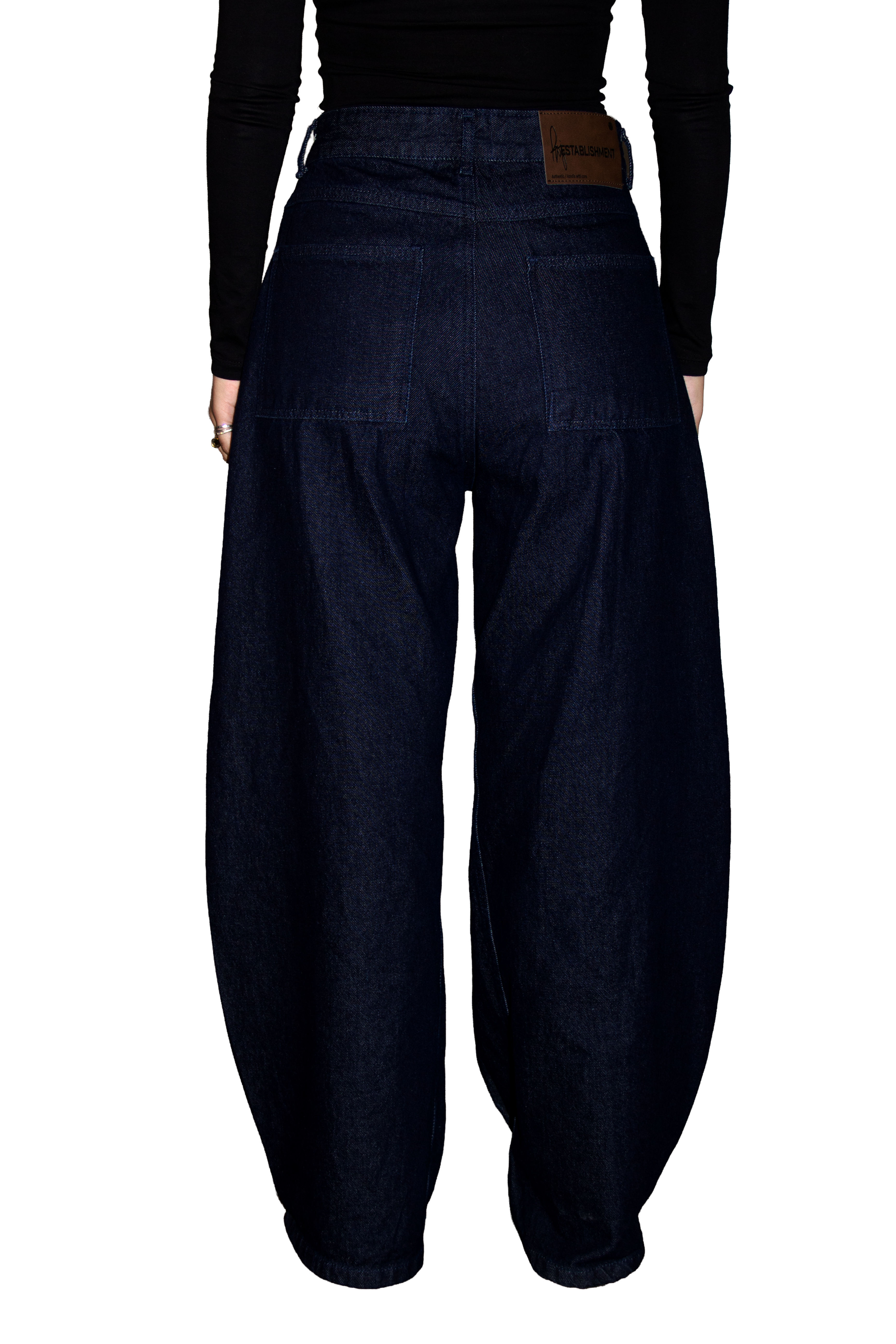 Heritage Balloon Cut Raw Denim | Women's Wide-Leg Jeans